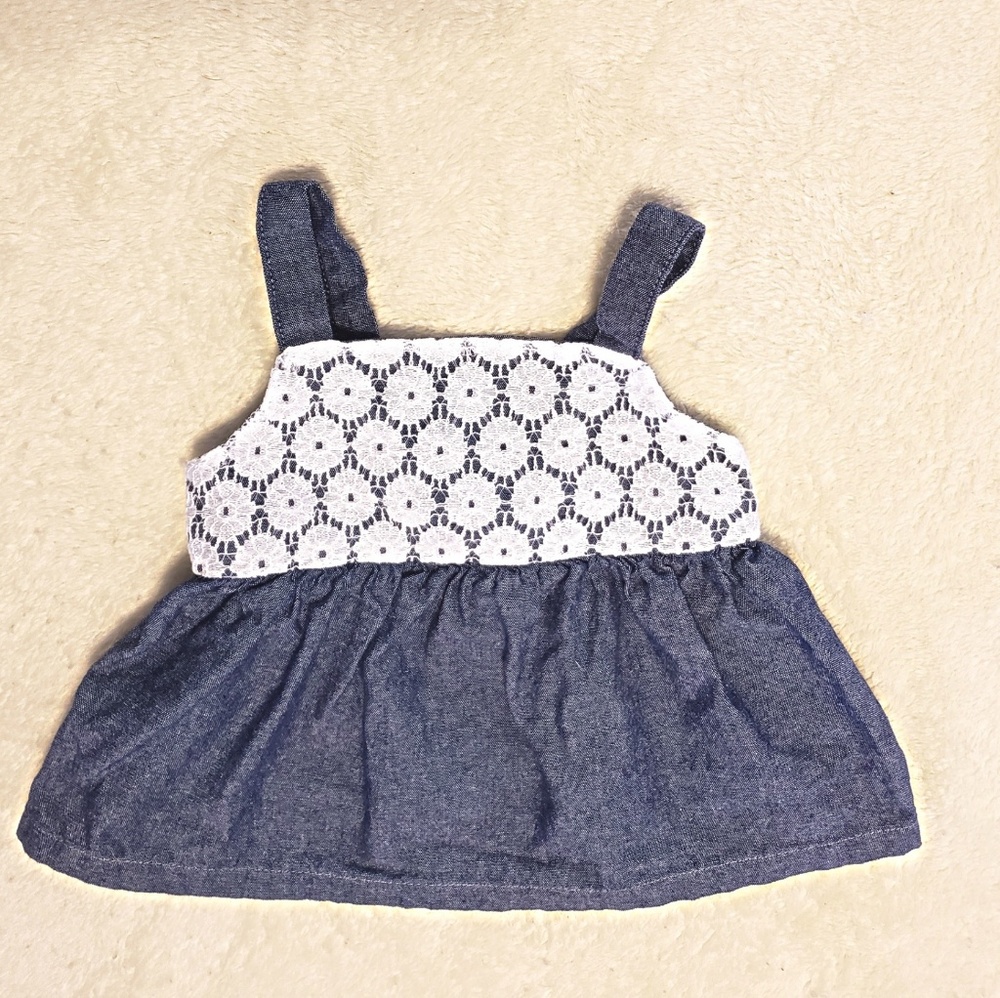 Lemon Kiss Denim Dress